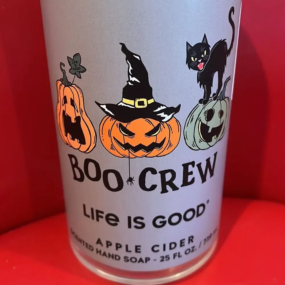 New Life is Good hand soap
